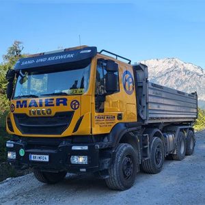 LKW- Kies MAier in Lochen - Fahrzeug für Kiestransporte, Salndtransporte und Erdtransporte